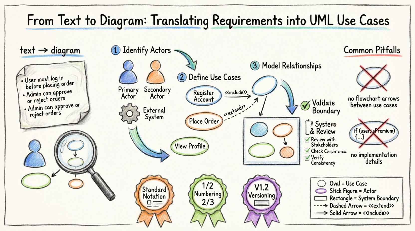 From Text to Diagram: Translating Requirements into UML Use Cases