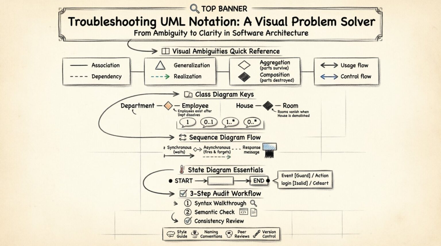 Troubleshooting Confusing UML Notation: A Step-by-Step Guide 🛠️