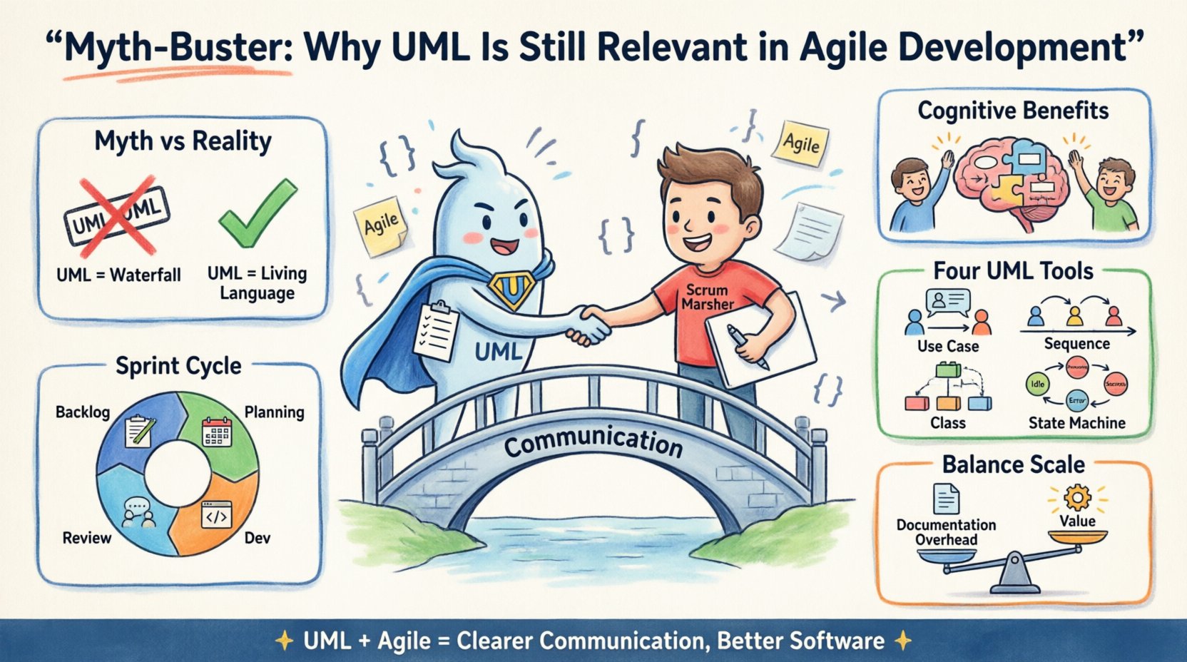 Myth-Buster: Why UML Is Still Relevant in Agile Development
