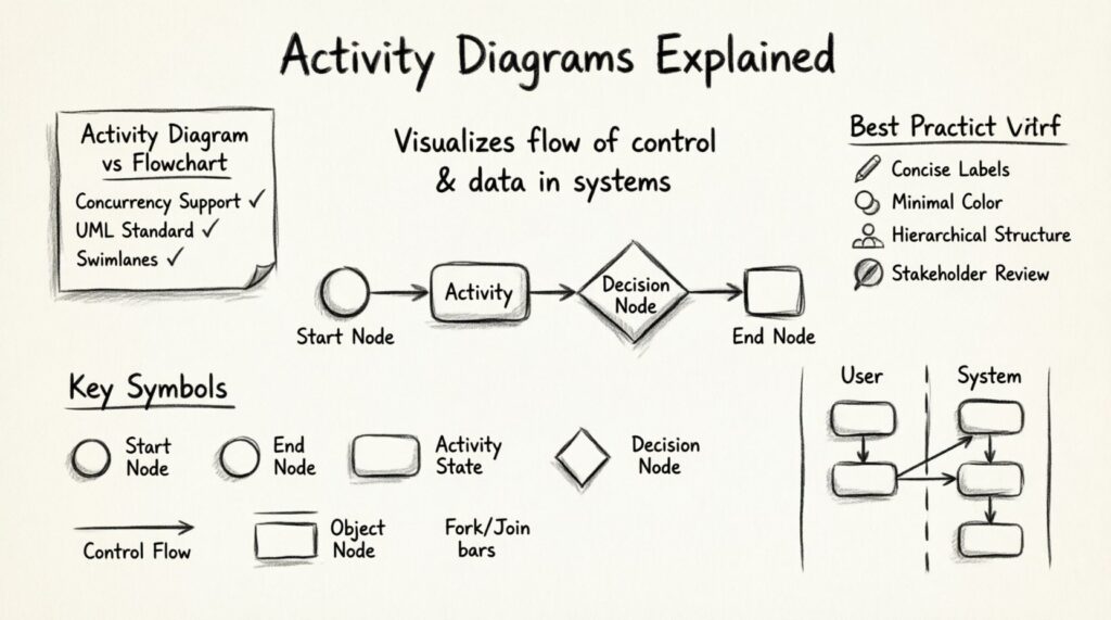 Activity Diagrams Explained: Beginner Guide to UML 📊
