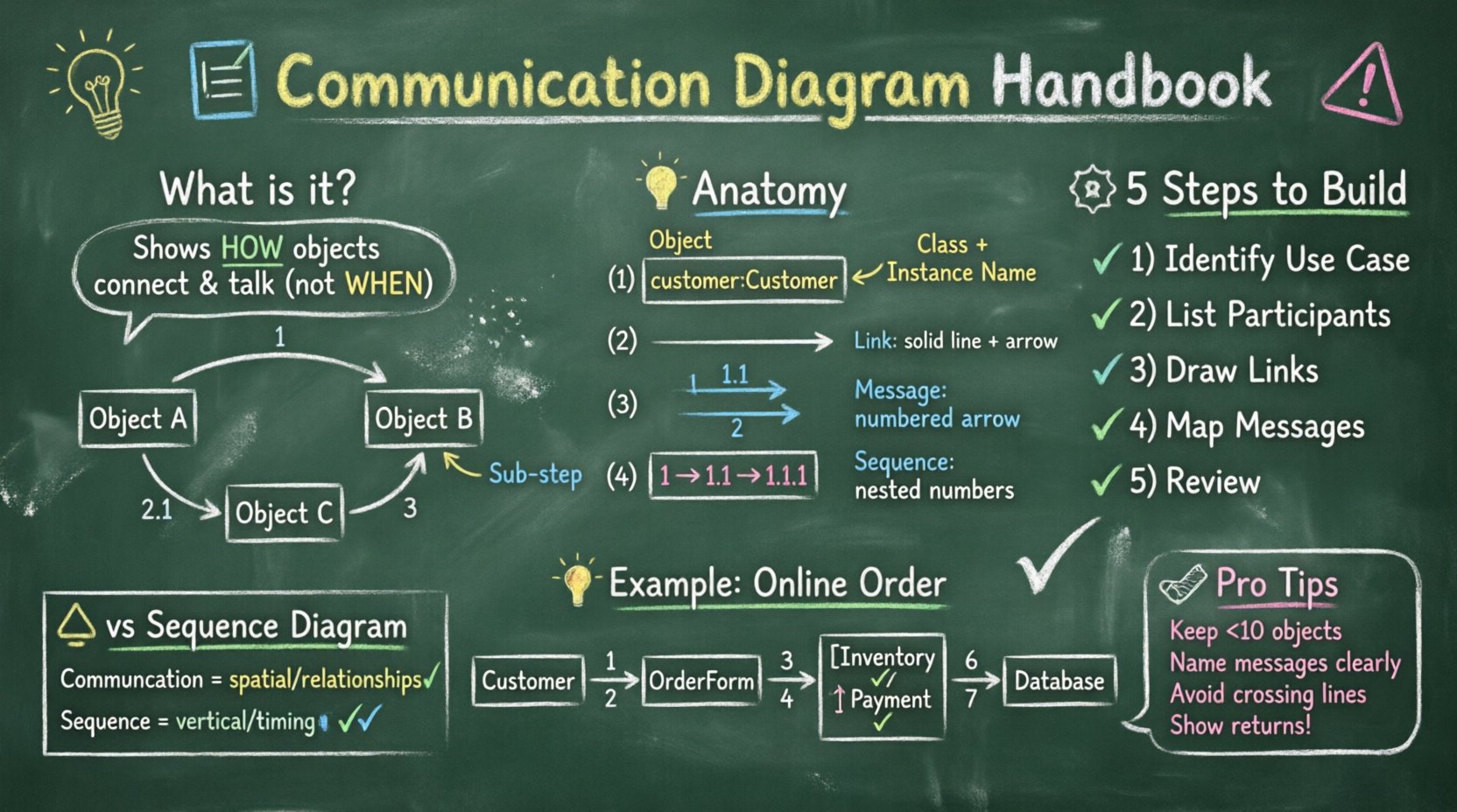 The Complete Communication Diagram Handbook for Undergraduate Engineers