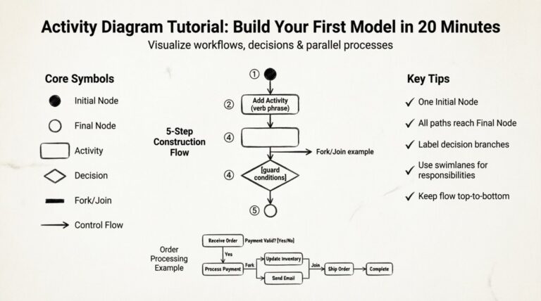 Activity Diagram Tutorial: Build Your First Model (20 Min)
