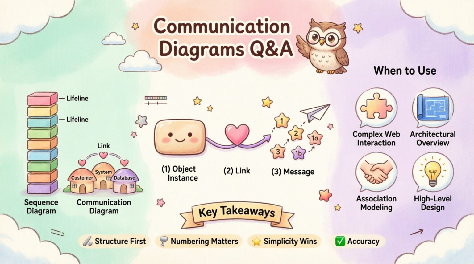 Q&A: Communication Diagrams Explained Simply 📊