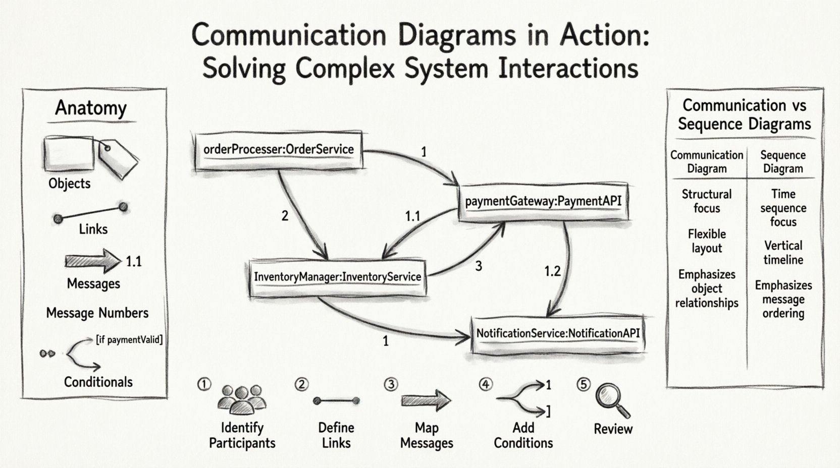 Communication Diagrams in Action: Solving Complex System Interactions