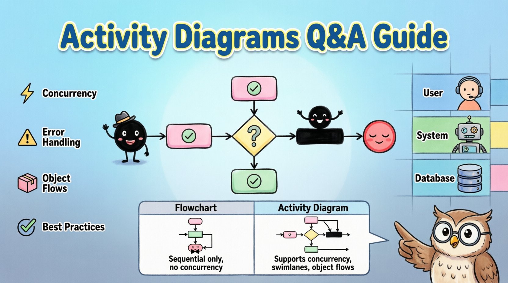 Q&A: The Most Asked Questions About Creating Effective Activity Diagrams