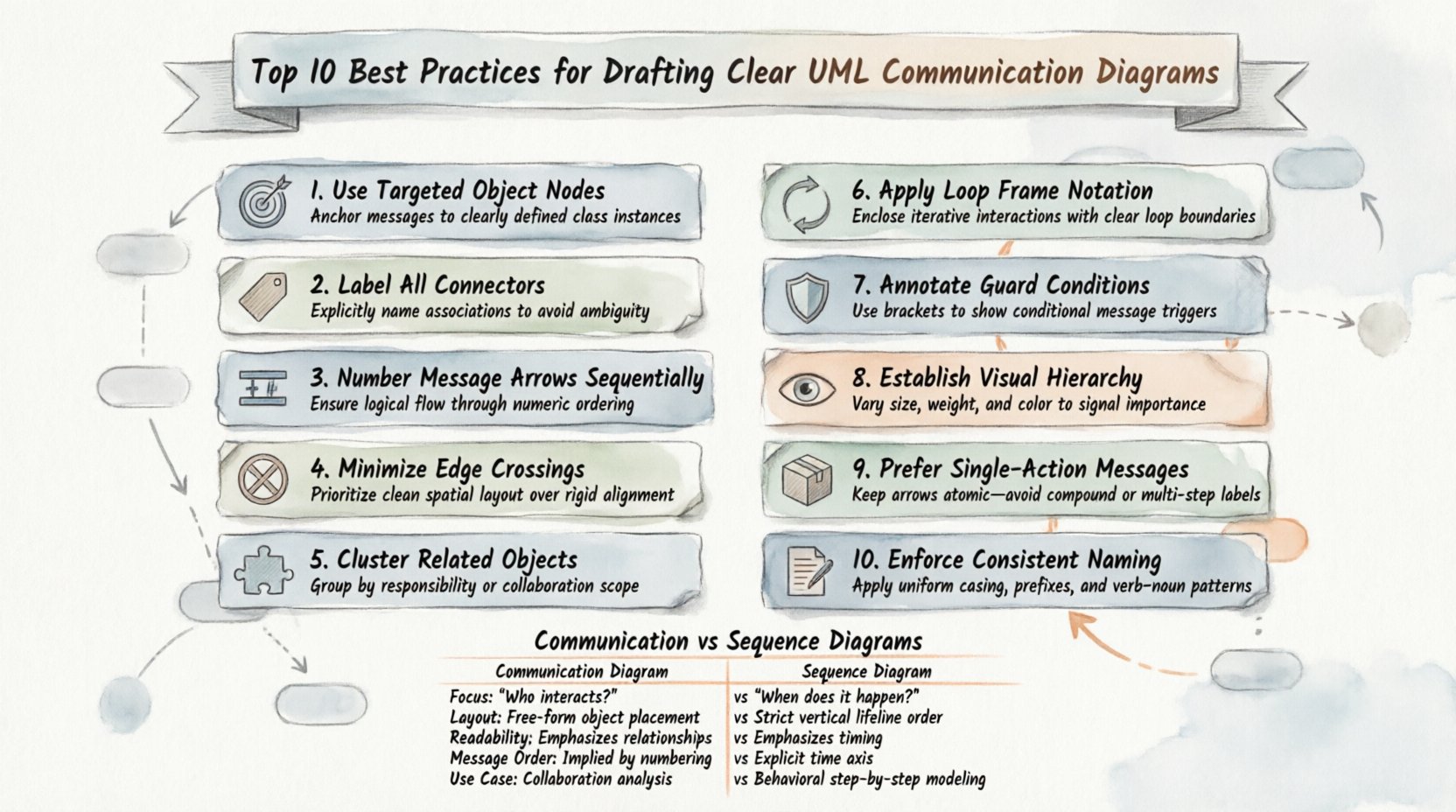 Top 10 Best Practices for Drafting Clear Communication Diagrams in UML