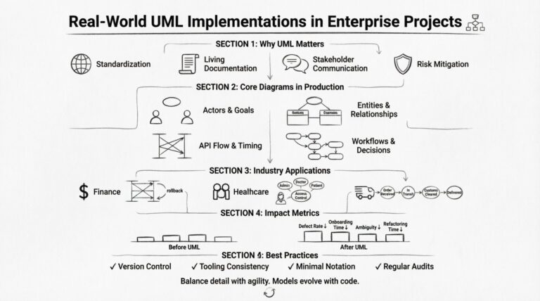 Real-World UML Examples in Enterprise Projects 🏢