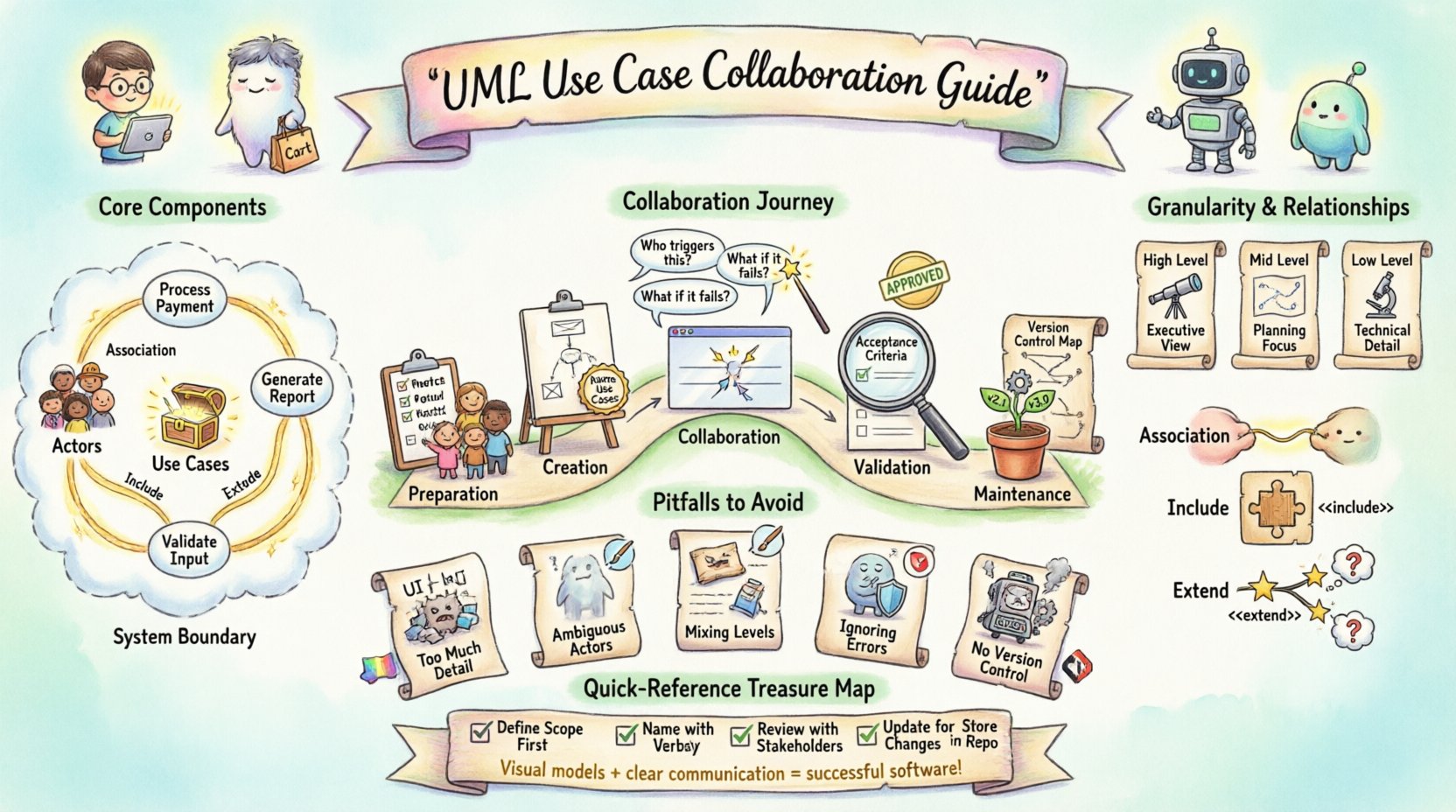 Best Practices for Collaborating with Developers Using UML Use Case Diagrams