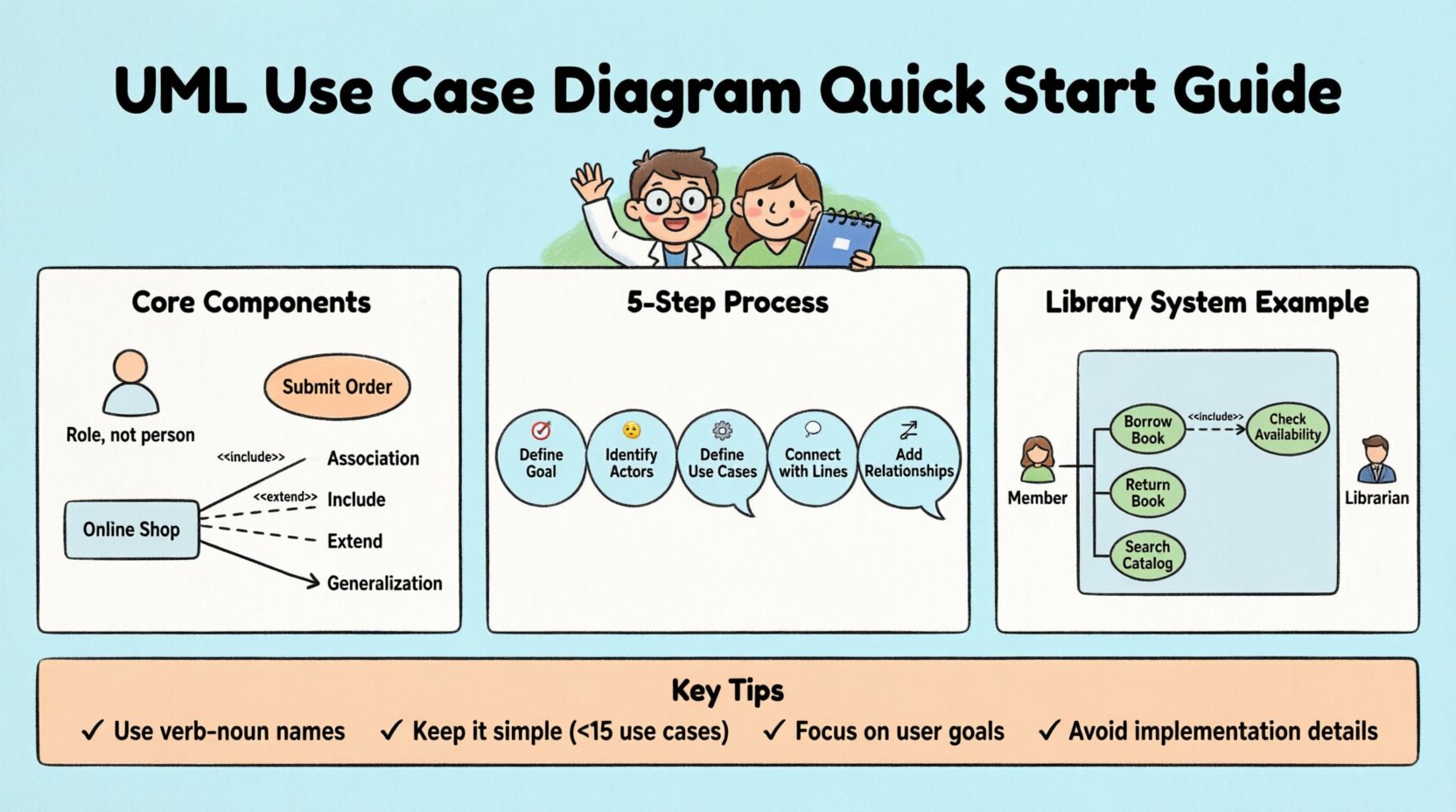 Quick Start Guide to Creating Your First UML Use Case Diagram Without Getting Confused