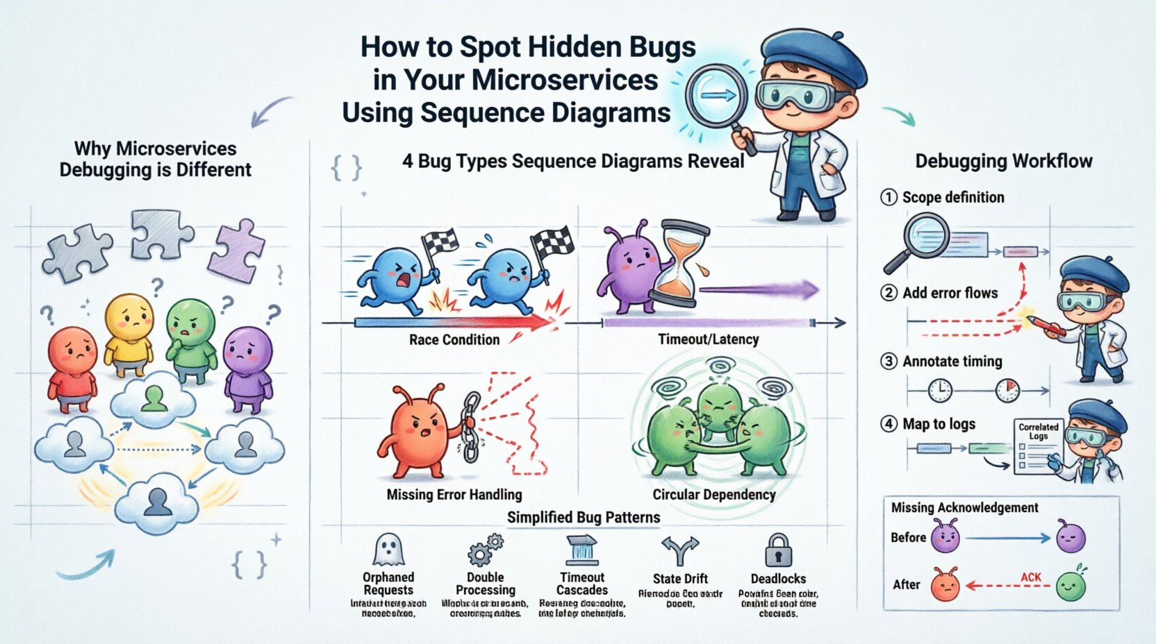 How to Spot Hidden Bugs in Your Microservices Using Sequence Diagrams