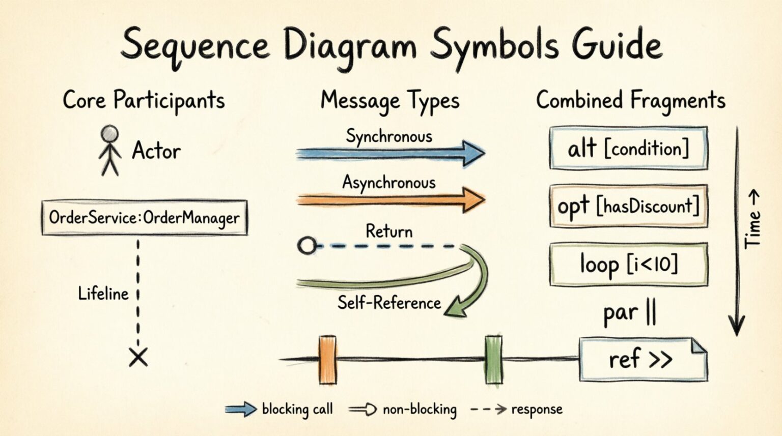 Sequence Diagram Symbols Guide for Developers
