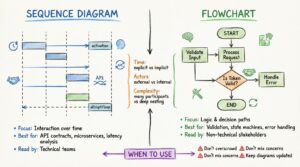 Sequence vs Flowchart for API Design 📊 Guide