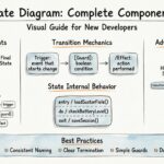 The Complete Component Breakdown of a UML State Diagram for New Developers