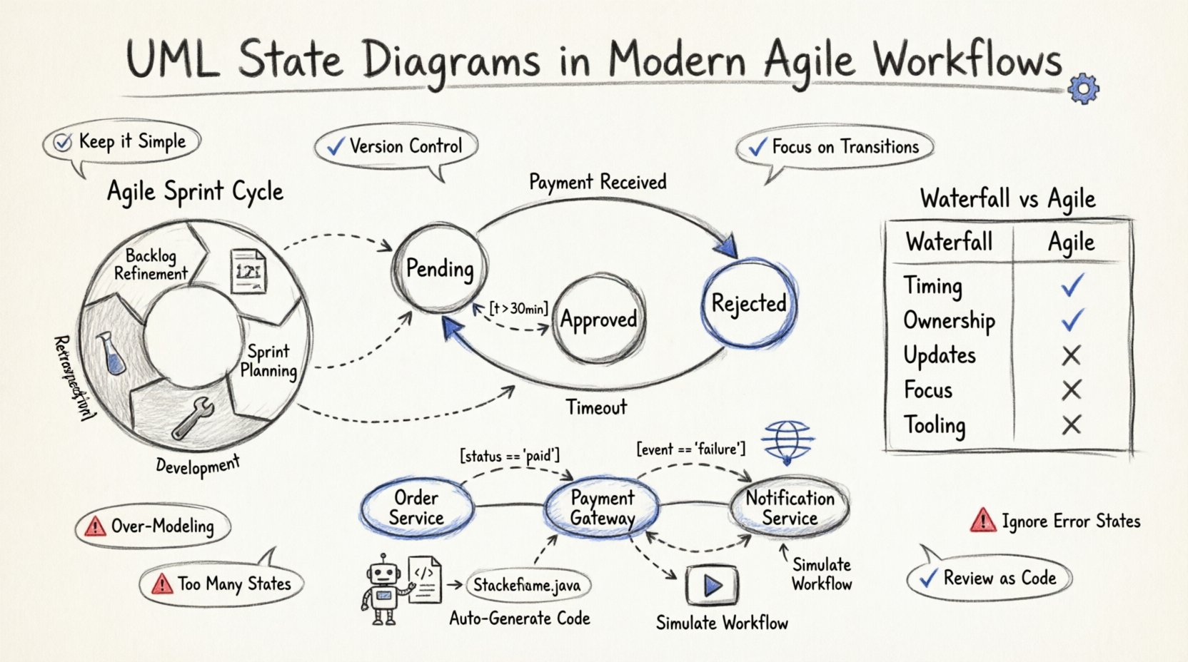 Future Outlook: How UML State Diagrams Fit Into Modern Agile Workflows
