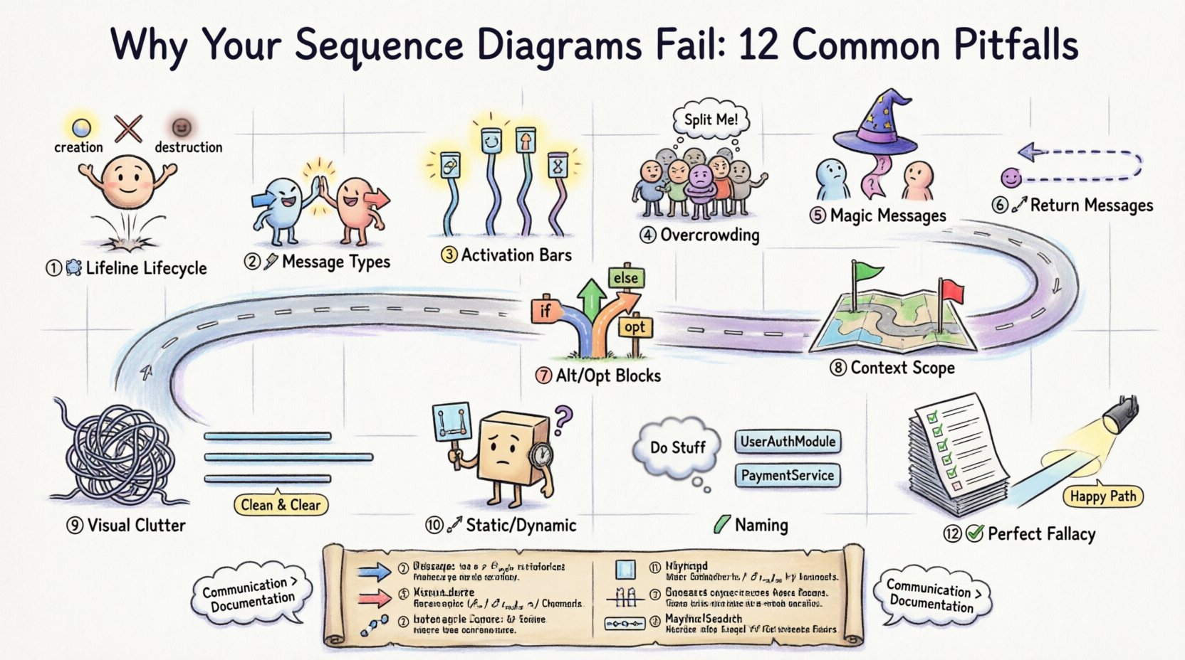 Why Your Sequence Diagrams Fail: A Beginner’s Guide to Common Pitfalls